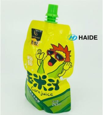 Special Shape Juice Drink Spout Packaging